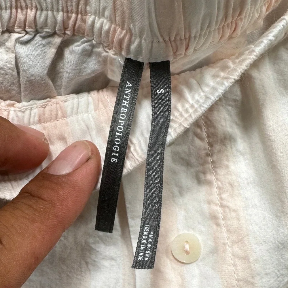 Anthropologie striped pajama